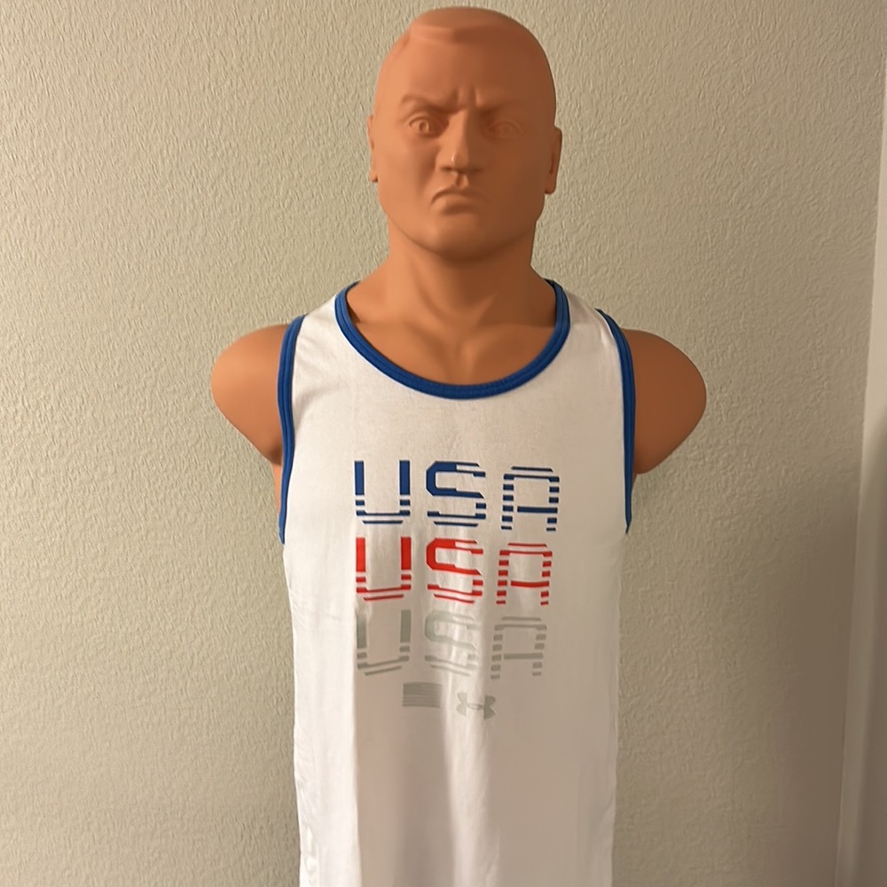 Men’s Large Cotton Under Armour Cotton Tank